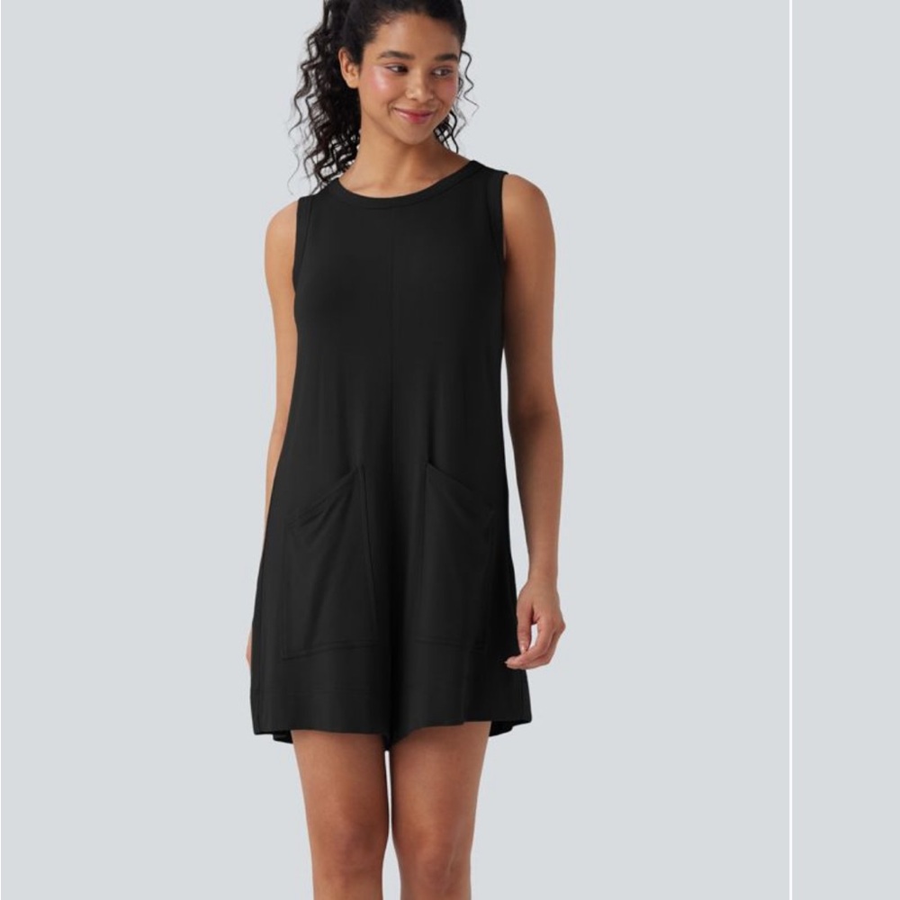 Black Sleeveless romper